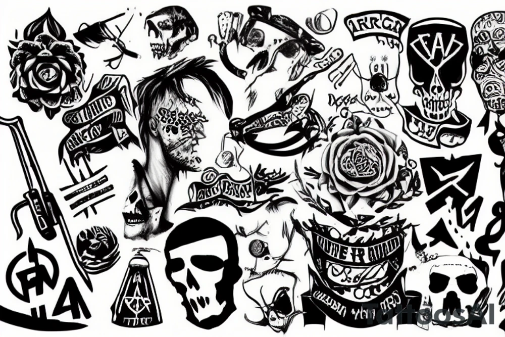 Anarchy tattoo idea