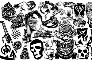 Anarchy tattoo idea