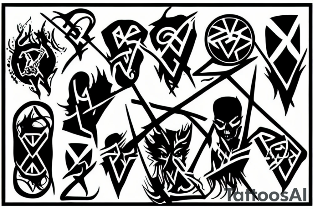 Anarchy tattoo idea