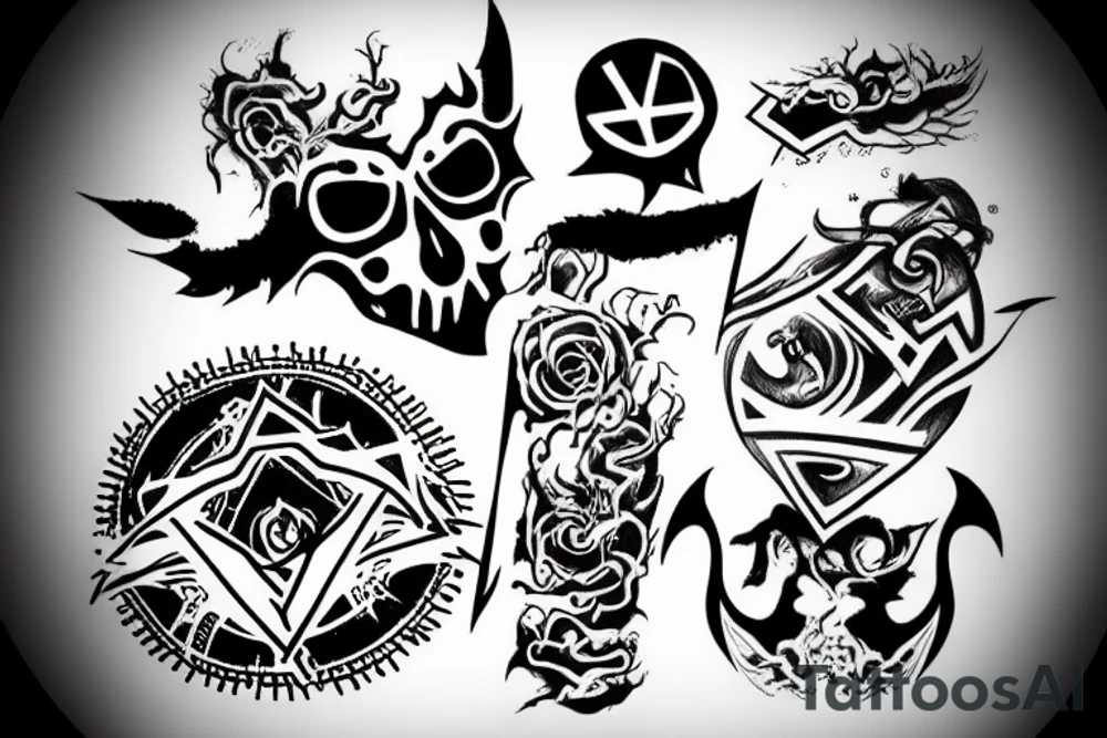 Anarchy tattoo idea