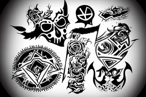 Anarchy tattoo idea