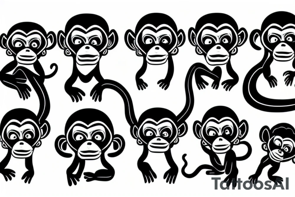 A blackhat monkey tattoo idea