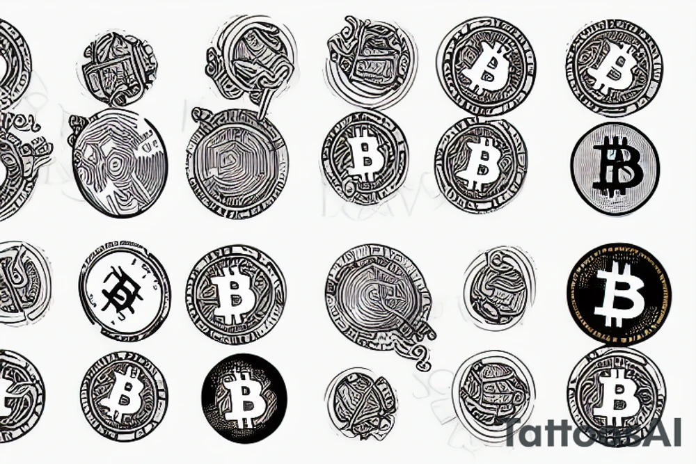 Bitcoin tattoo idea