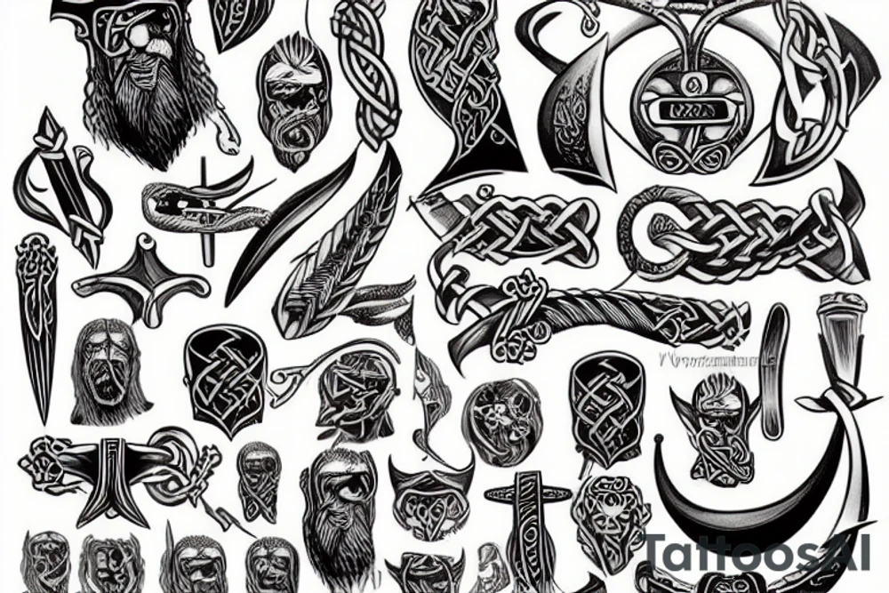 viking tattoo idea