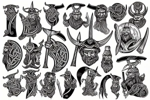 viking tattoo idea