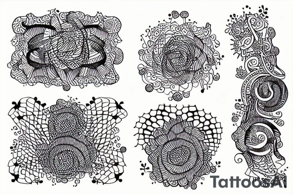 abstract tattoo idea