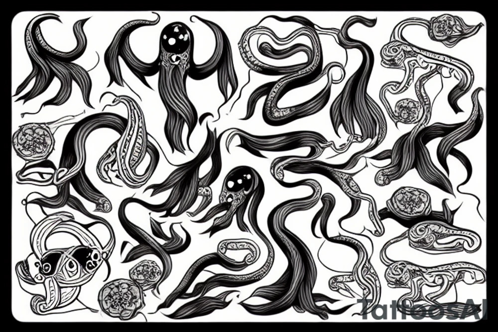 squid tattoo idea