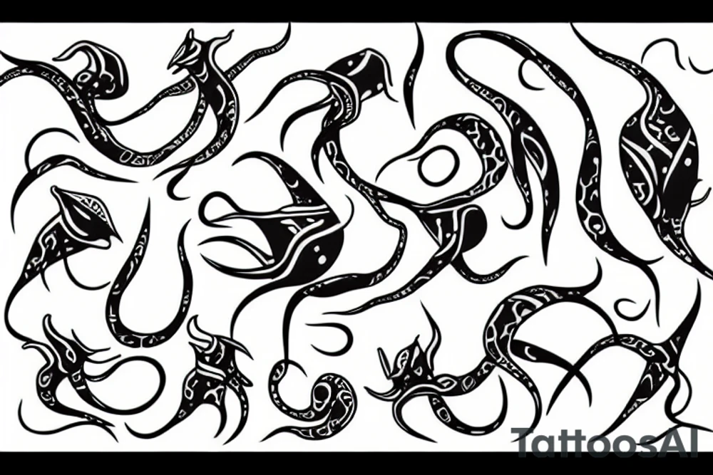 squid tattoo idea