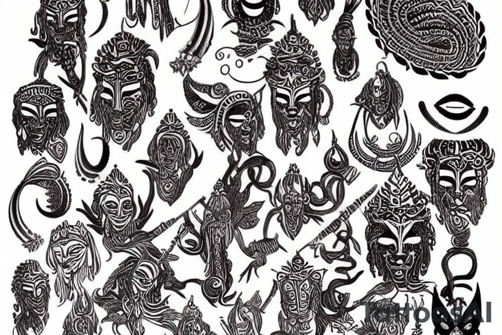 shiva tattoo idea