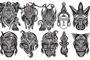 shiva tattoo idea