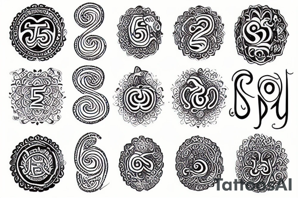 om symbol tattoo idea