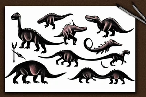dinosaur tattoo idea