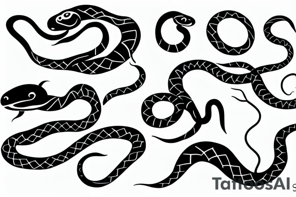 Snake tattoo idea
