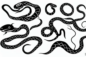 Snake tattoo idea