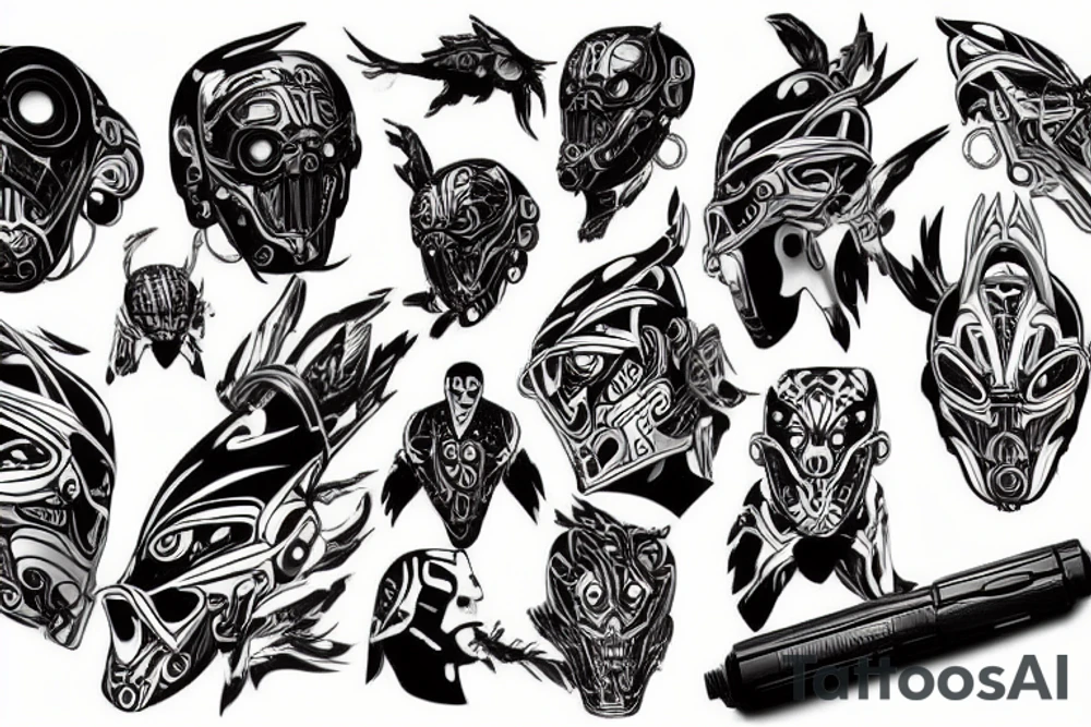 cyberdog tattoo idea