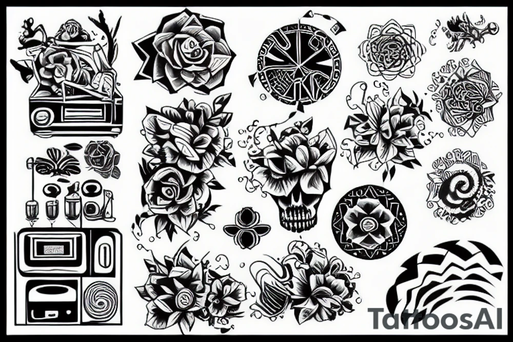 old pc tattoo idea