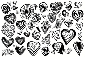 Heart tattoo idea