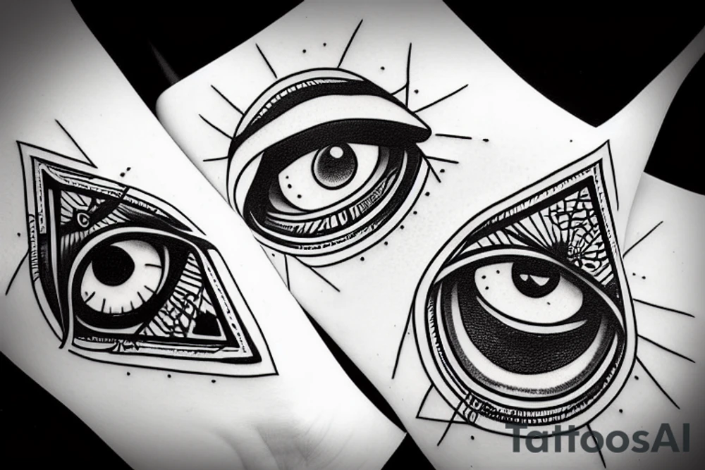 all seeing eye,   bmx,  Noah tattoo idea