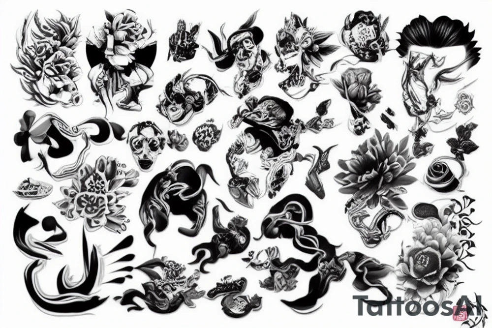 老鼠和大象 tattoo idea