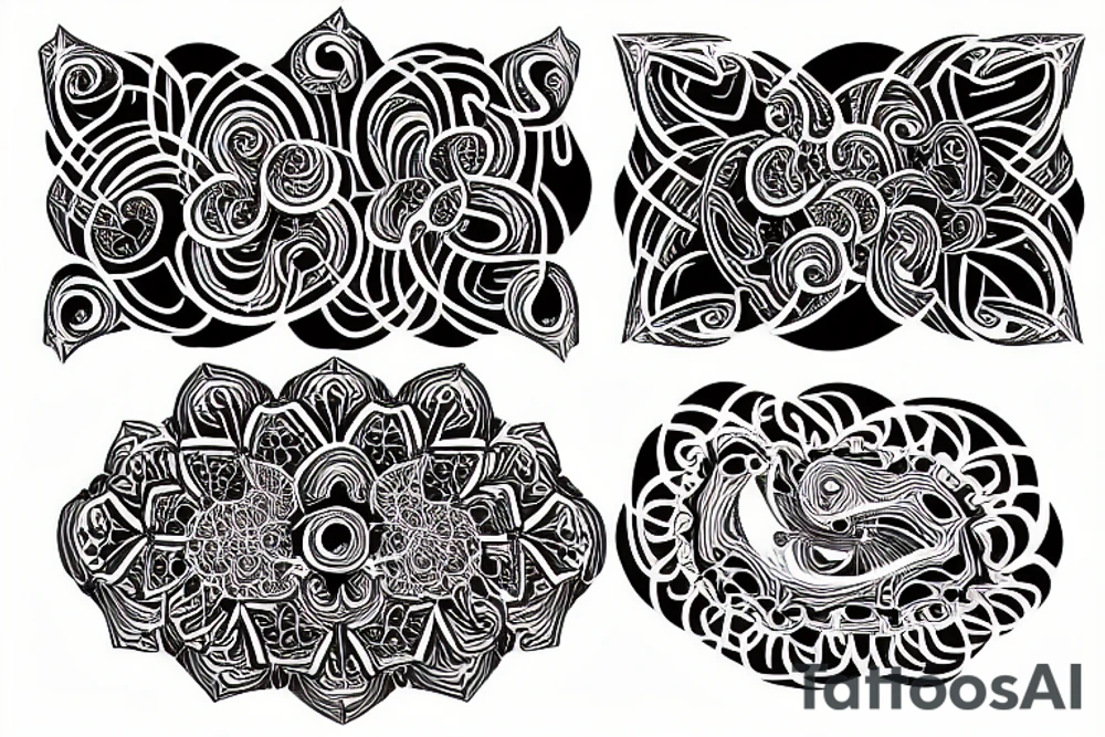 Fractal in Complex plane tattoo idea