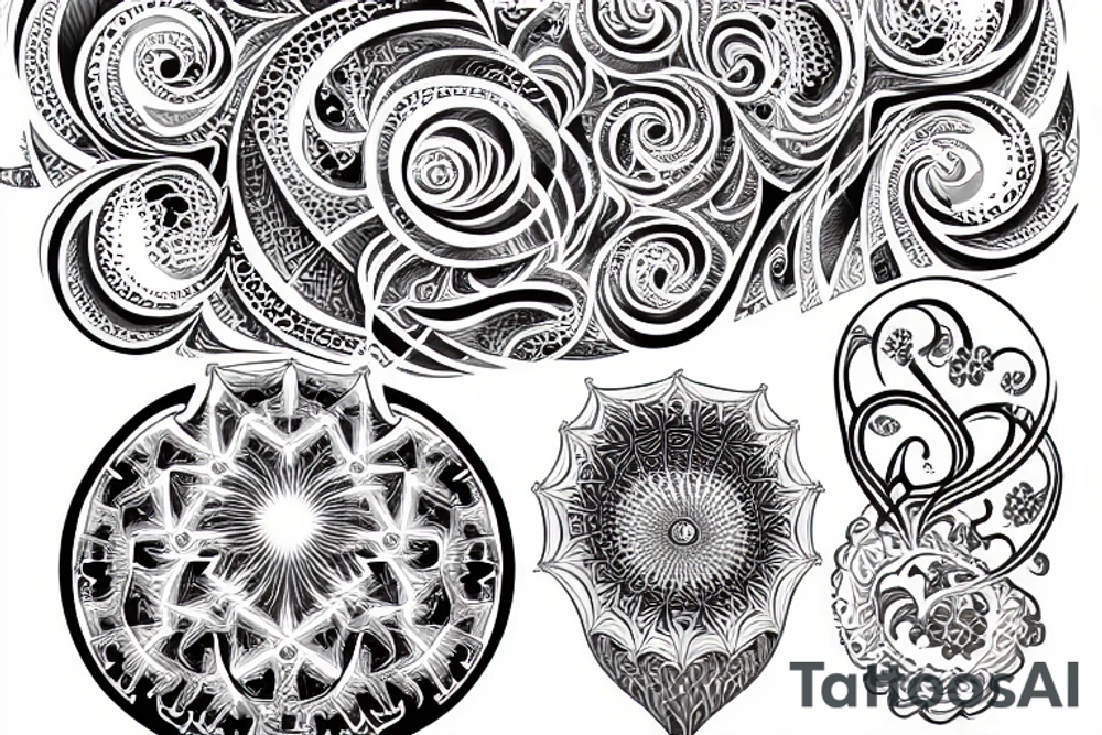 Fractal in Complex plane tattoo idea