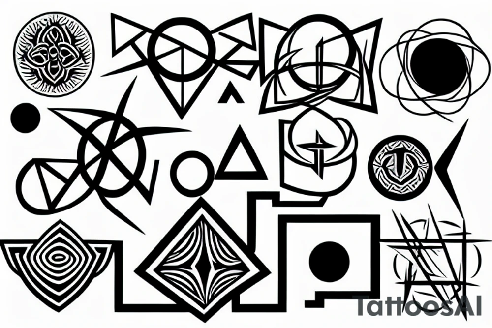 symbols tattoo idea