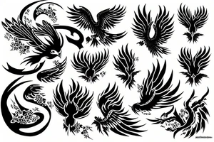 phoenix tattoo idea