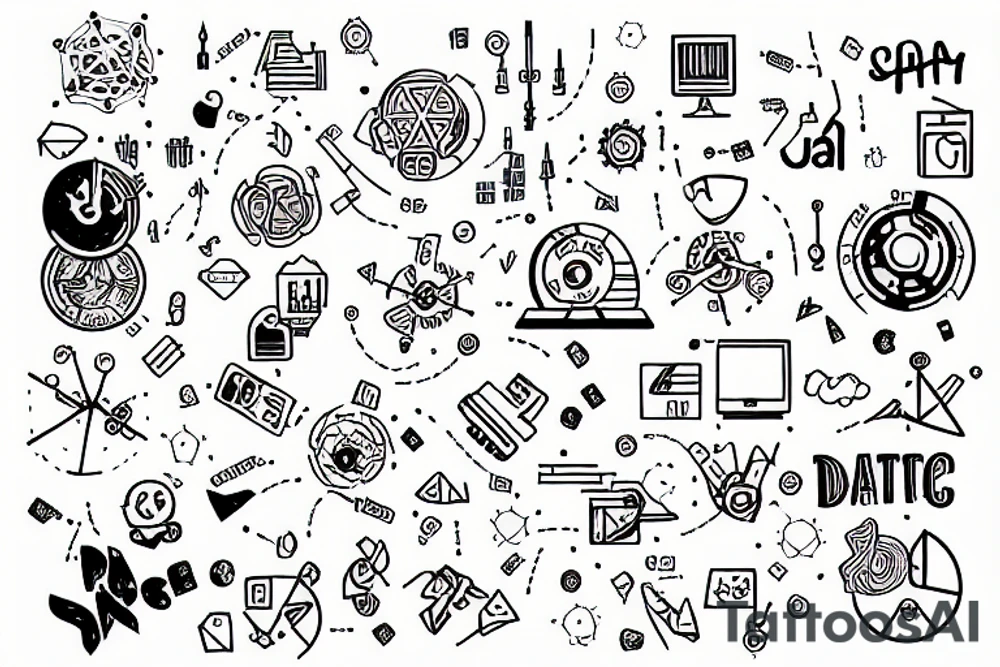 data science tattoo idea