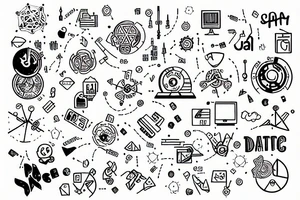 data science tattoo idea