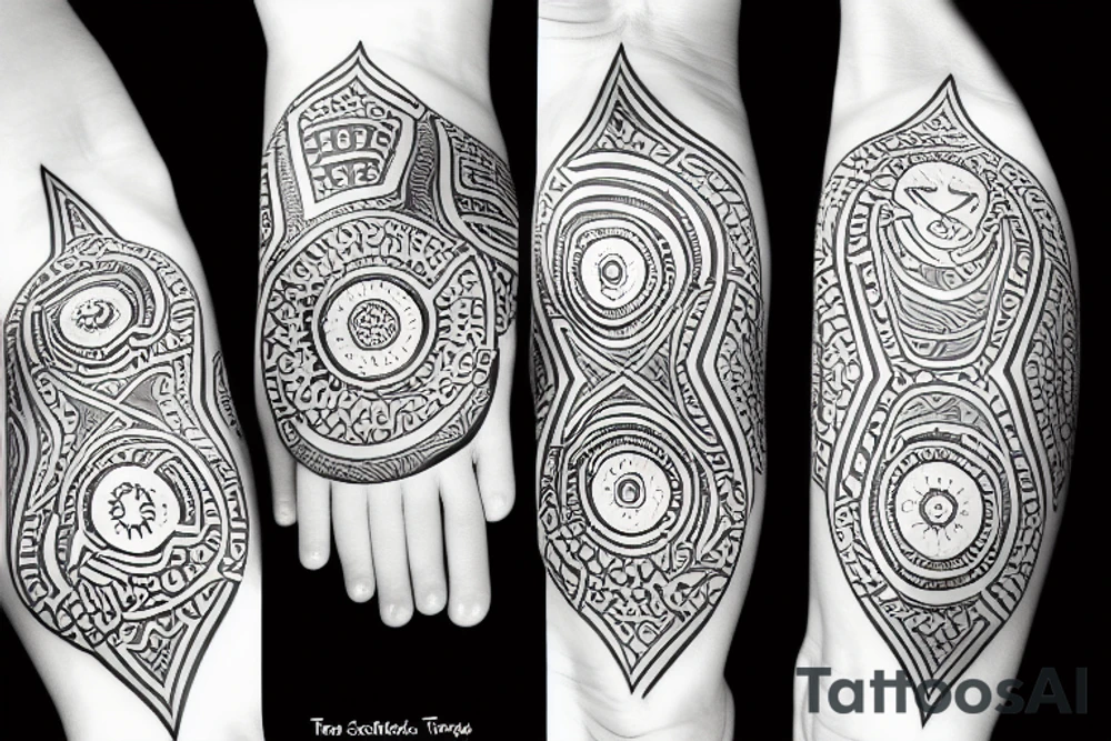 Soul meets body tattoo idea