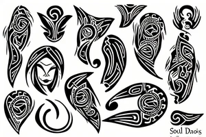 Soul meets body tattoo idea
