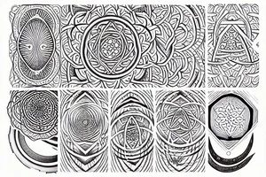 sacred geometry tattoo idea