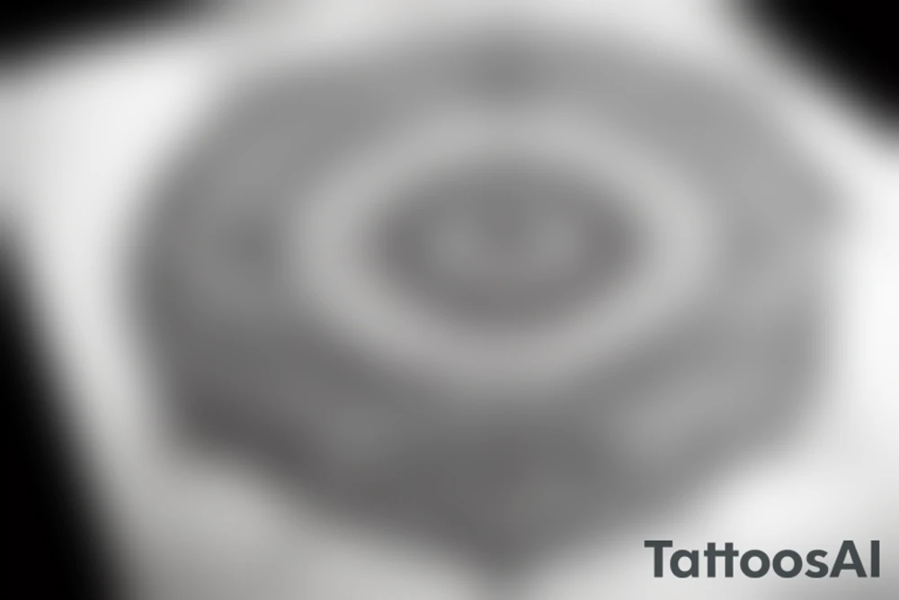sacred geometry tattoo idea
