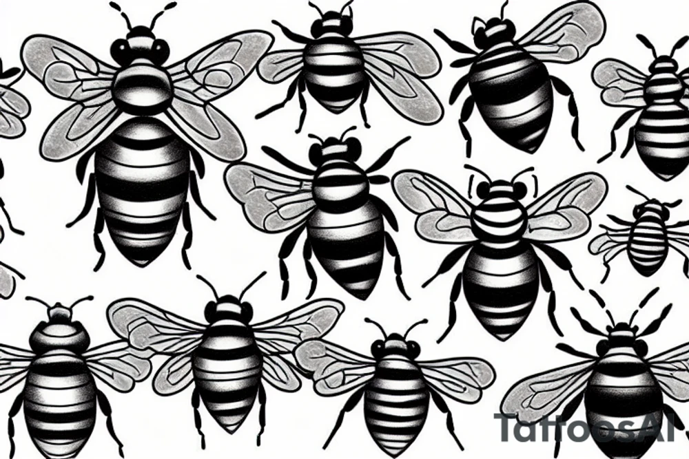 gypsy bee tattoo idea