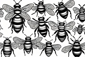 gypsy bee tattoo idea