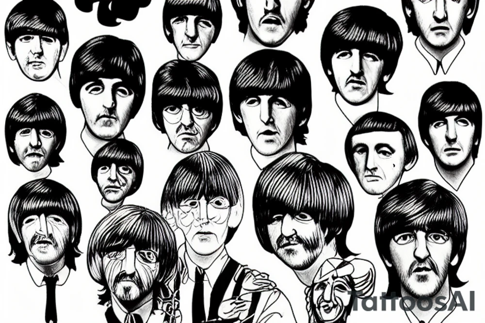 Beatles let it be tattoo idea