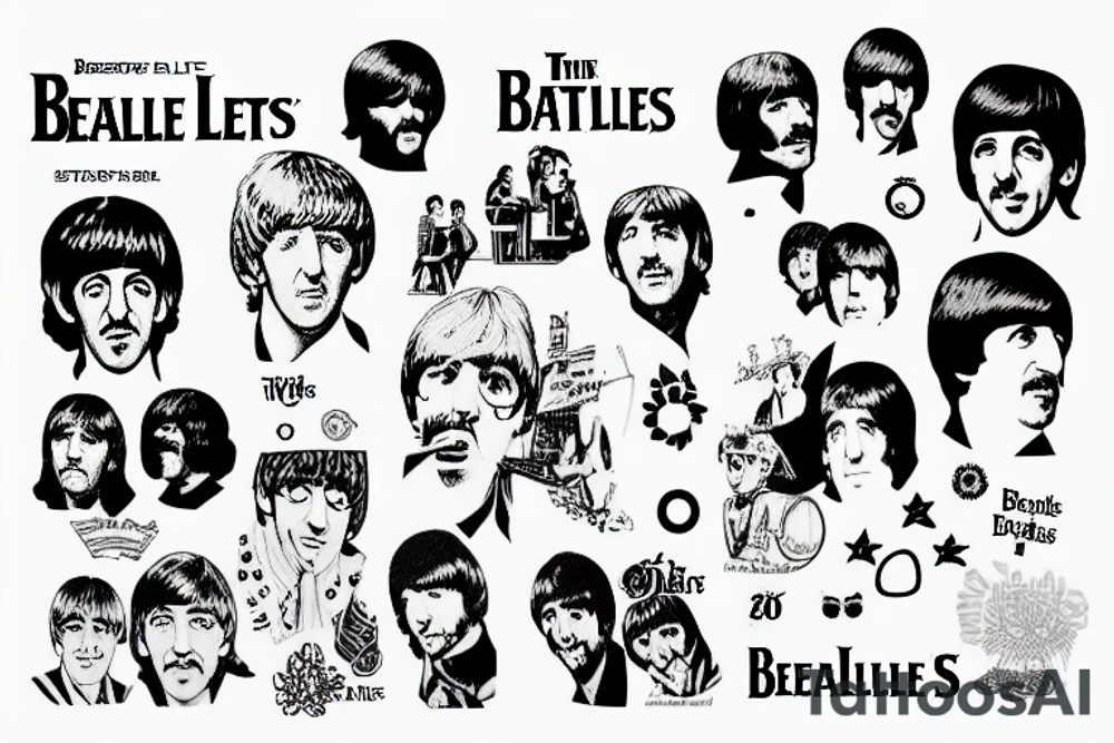 Beatles let it be tattoo idea