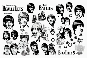 Beatles let it be tattoo idea