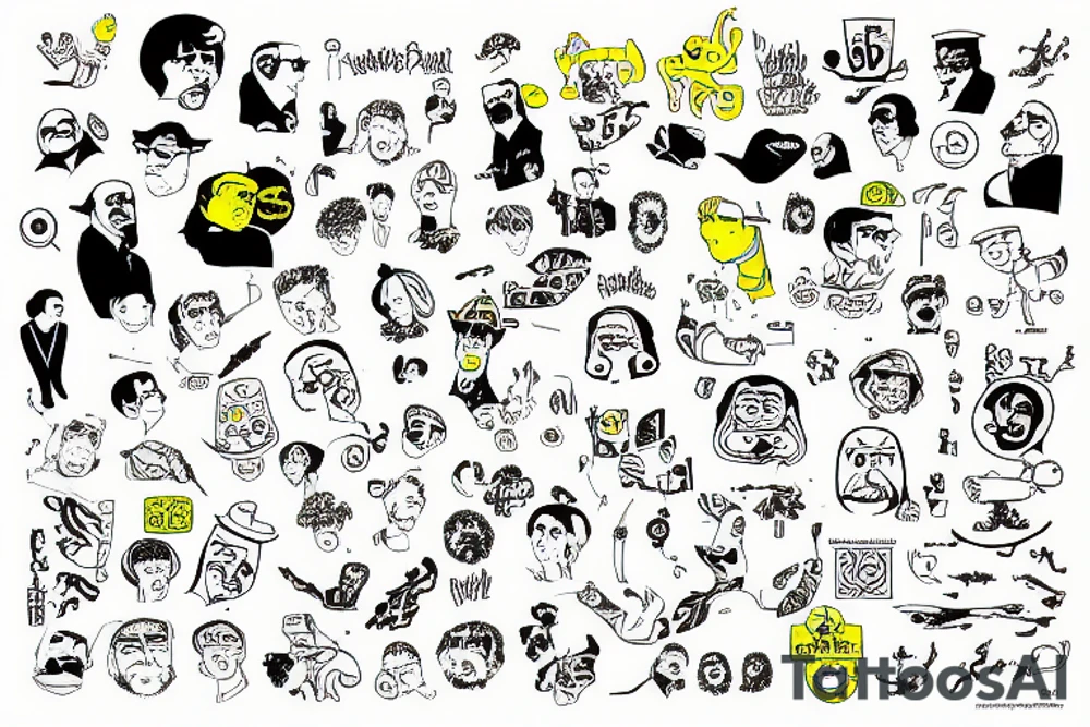 Yellow submarine tattoo idea