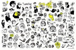 Yellow submarine tattoo idea