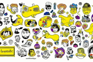 Yellow submarine tattoo idea