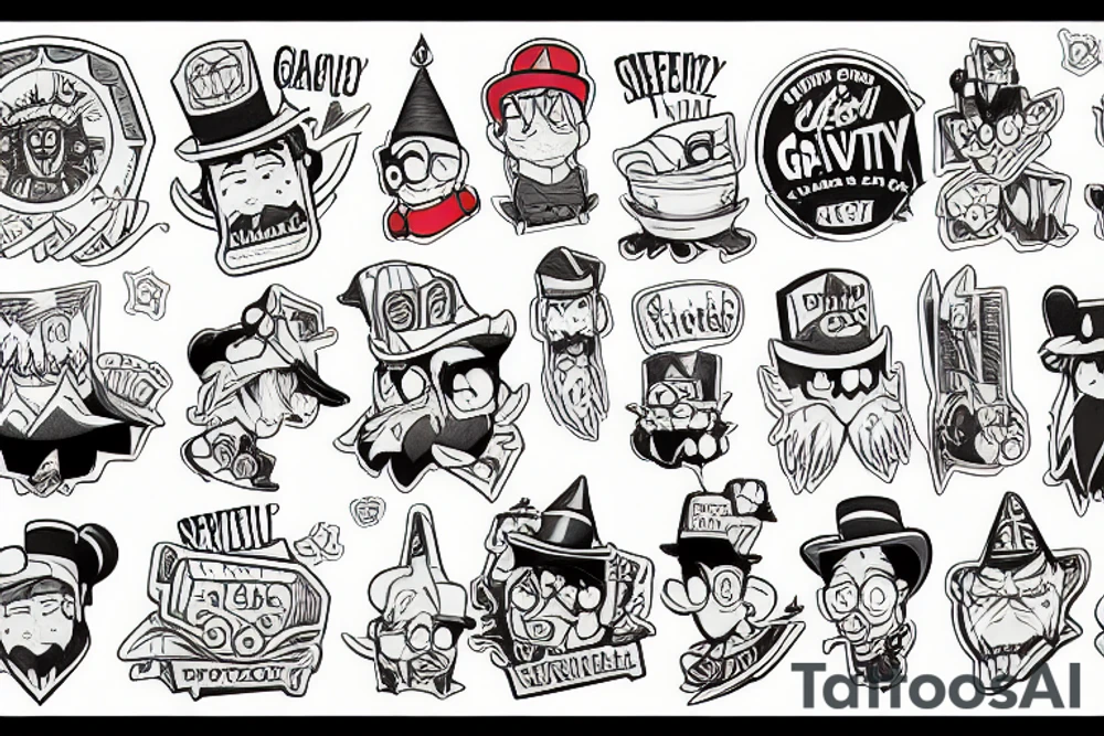gravity falls tattoo idea