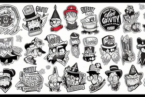 gravity falls tattoo idea