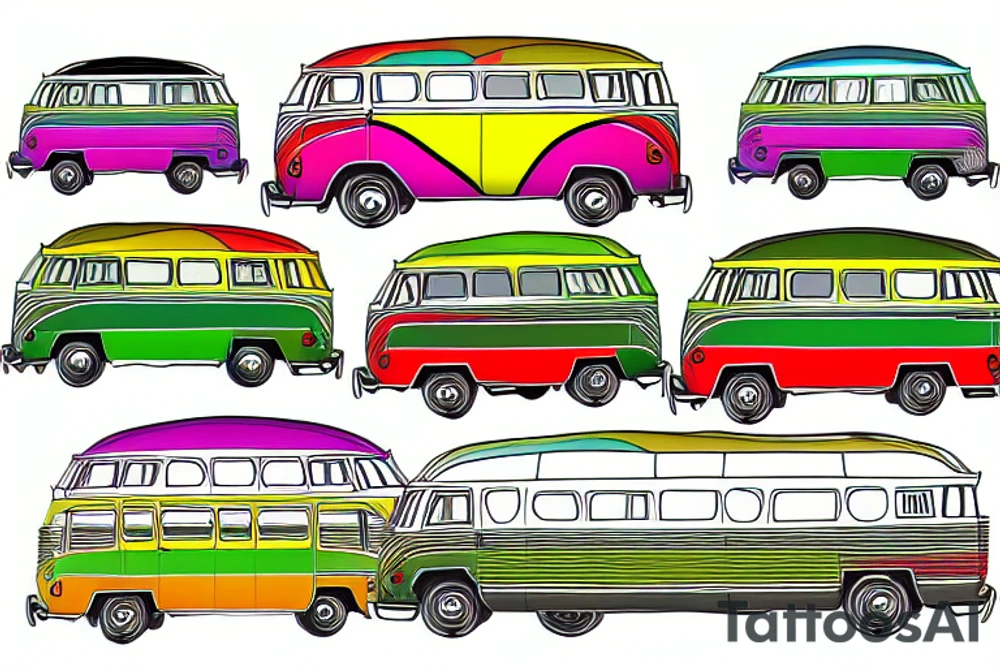 rasta volkswagen bus
Rasta bus tattoo idea