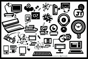 Programmers computer development tattoo idea