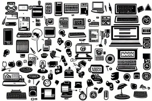 Programmers computer development tattoo idea