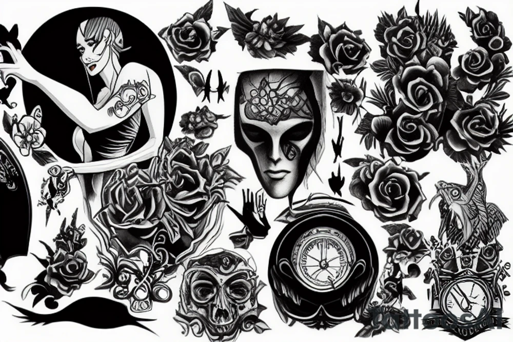 Broken sword tattoo idea