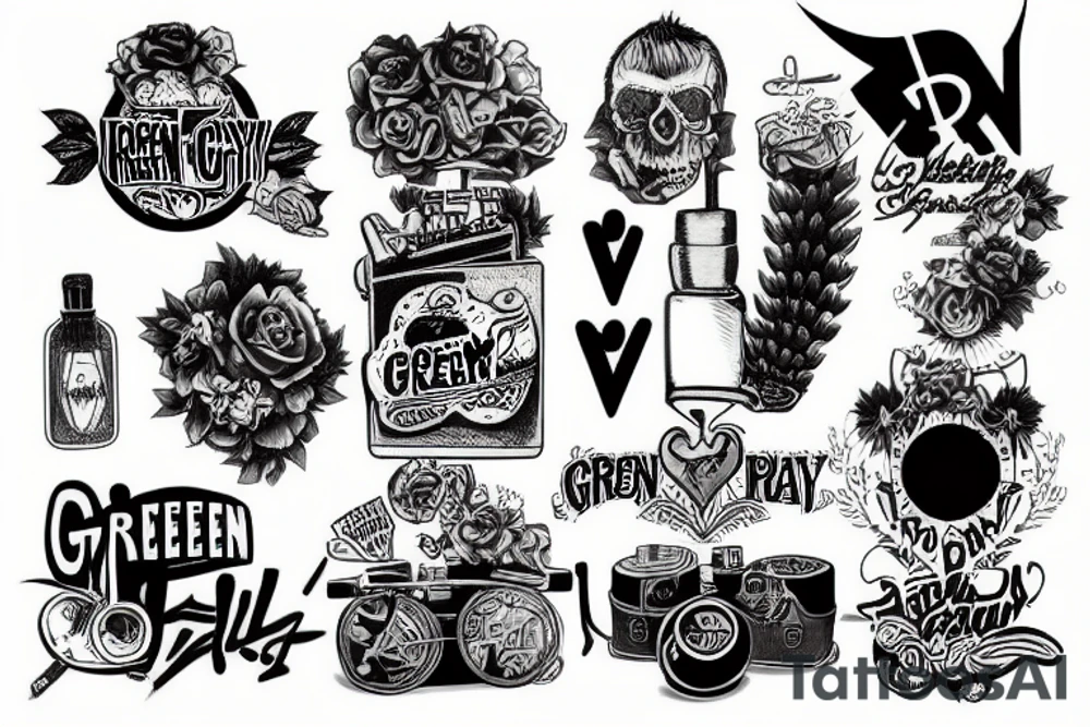 green day tattoo idea