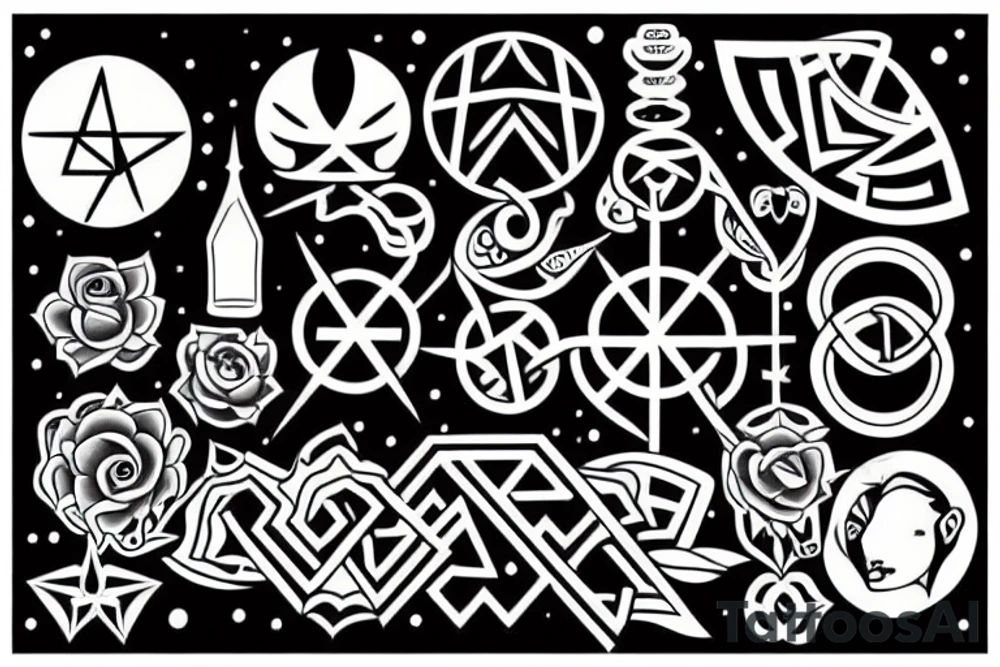 World tattoo idea