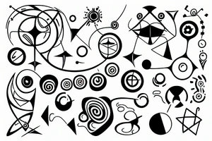 connecting soul to collective technology tattoo idea